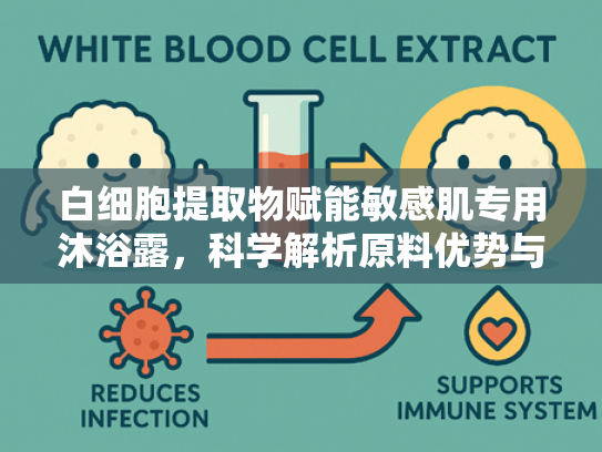 白细胞提取物赋能敏感肌专用沐浴露，科学解析原料优势与应用价值