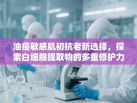 油痘敏感肌初抗老新选择，探索白细胞提取物的多重修护力