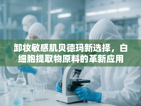 卸妆敏感肌贝德玛新选择，白细胞提取物原料的革新应用