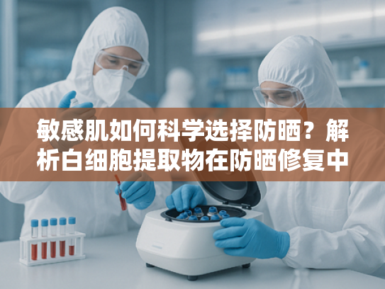 敏感肌如何科学选择防晒？解析白细胞提取物在防晒修复中的关键作用