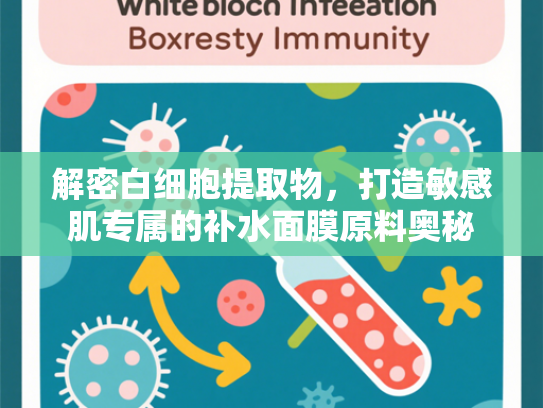 解密白细胞提取物，打造敏感肌专属的补水面膜原料奥秘