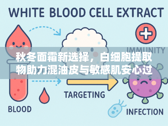 秋冬面霜新选择，白细胞提取物助力混油皮与敏感肌安心过冬
