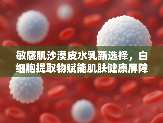 敏感肌沙漠皮水乳新选择，白细胞提取物赋能肌肤健康屏障