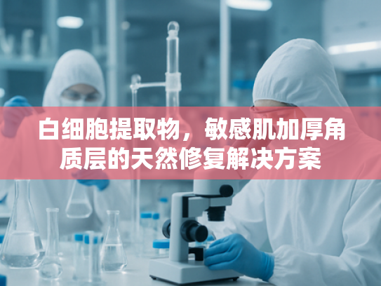 白细胞提取物，敏感肌加厚角质层的天然修复解决方案