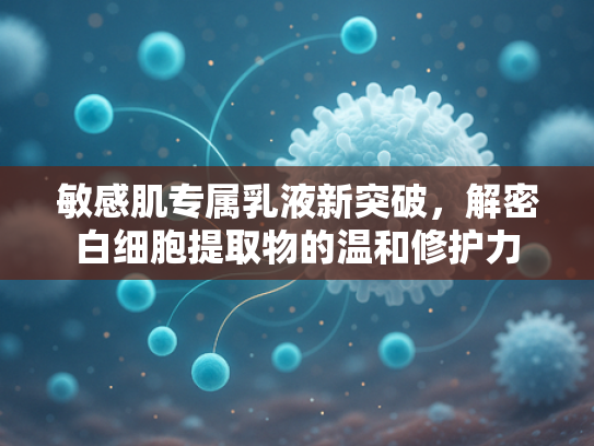 敏感肌专属乳液新突破，解密白细胞提取物的温和修护力