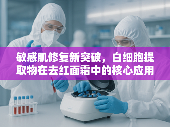 敏感肌修复新突破，白细胞提取物在去红面霜中的核心应用与原料解析