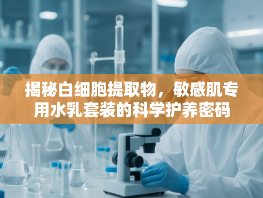 揭秘白细胞提取物，敏感肌专用水乳套装的科学护养密码