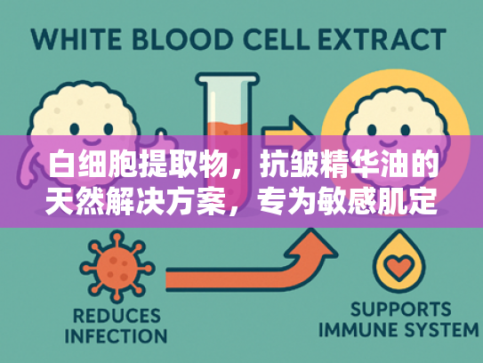 白细胞提取物，抗皱精华油的天然解决方案，专为敏感肌定制
