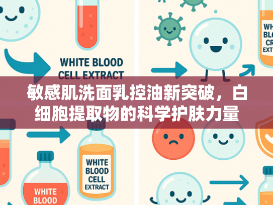 敏感肌洗面乳控油新突破，白细胞提取物的科学护肤力量