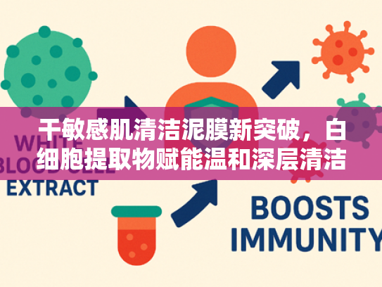 干敏感肌清洁泥膜新突破，白细胞提取物赋能温和深层清洁