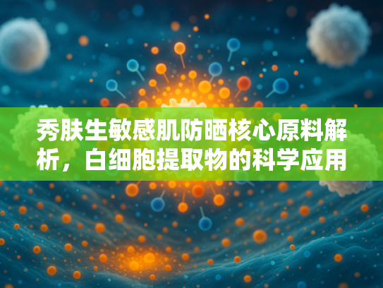 秀肤生敏感肌防晒核心原料解析，白细胞提取物的科学应用与产业价值