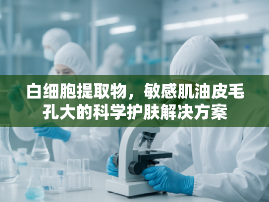 白细胞提取物，敏感肌油皮毛孔大的科学护肤解决方案