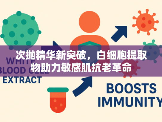 次抛精华新突破，白细胞提取物助力敏感肌抗老革命