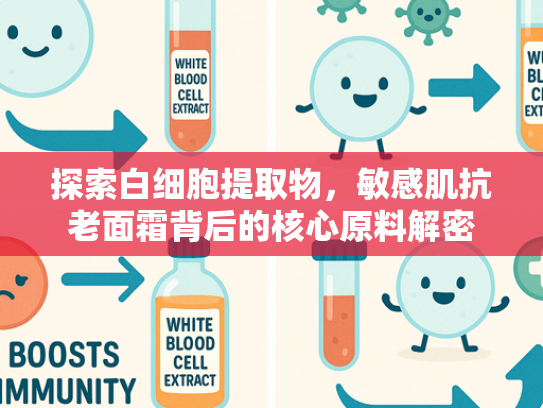 探索白细胞提取物，敏感肌抗老面霜背后的核心原料解密