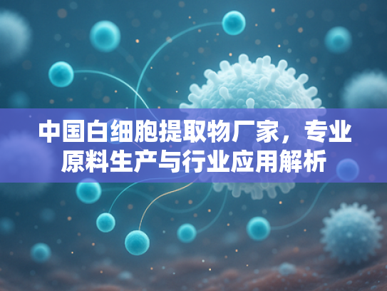 中国白细胞提取物厂家，专业原料生产与行业应用解析