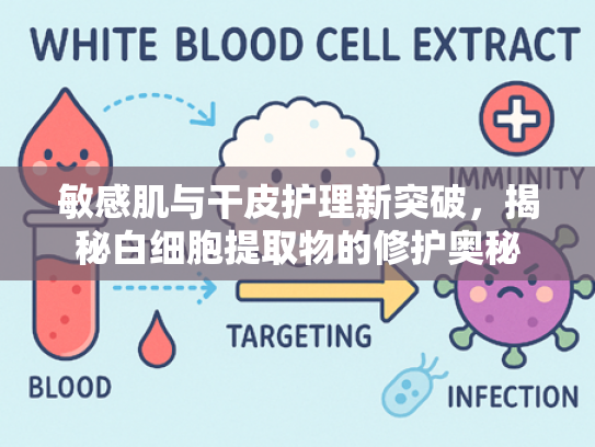 敏感肌与干皮护理新突破，揭秘白细胞提取物的修护奥秘