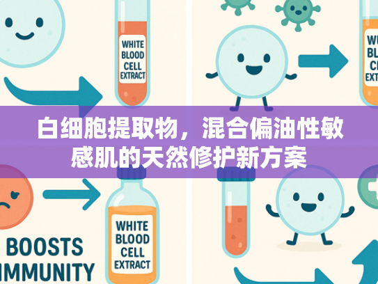 白细胞提取物，混合偏油性敏感肌的天然修护新方案