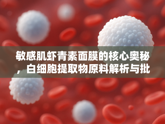 敏感肌虾青素面膜的核心奥秘，白细胞提取物原料解析与批发指南