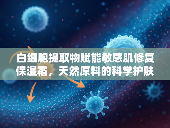 白细胞提取物赋能敏感肌修复保湿霜，天然原料的科学护肤新革命